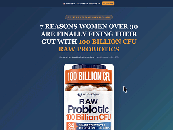 Listicle sales page example