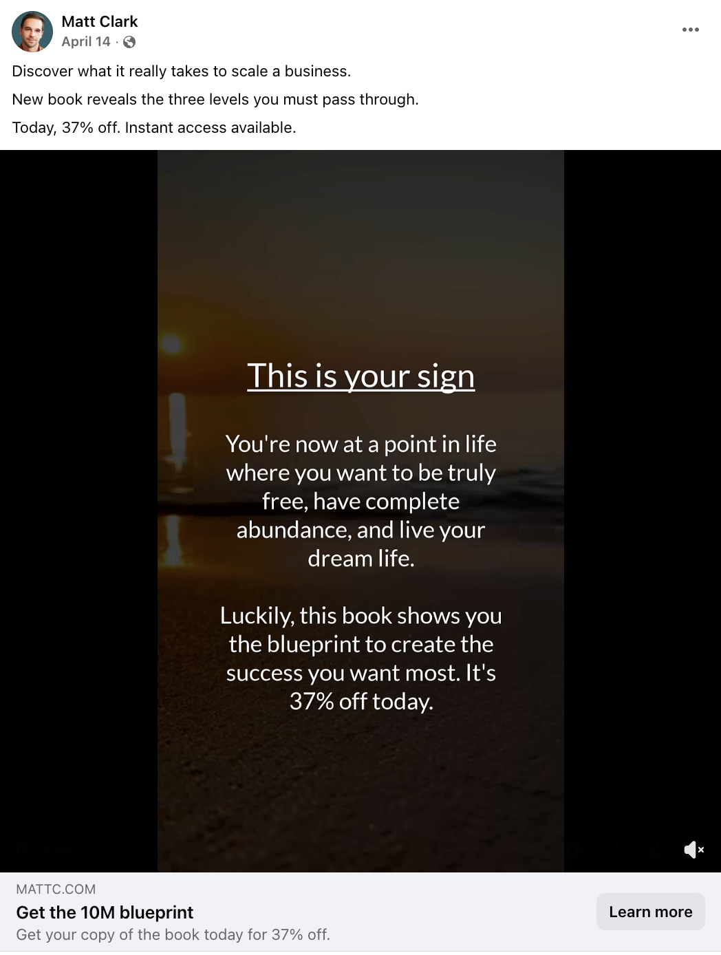 The ad