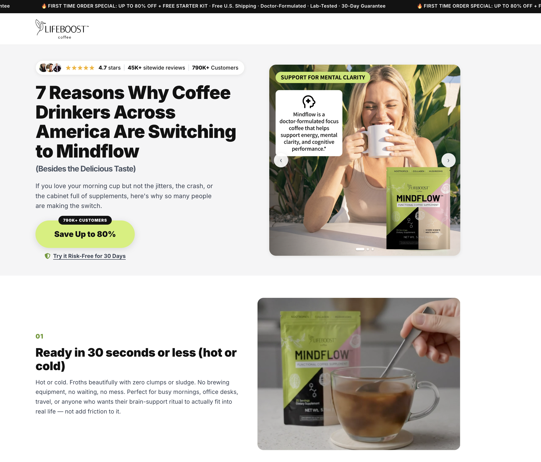 New Mindflow listicle-style lead-in